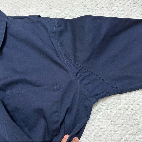C.E. Schmidt Workwear Long Sleeve Blue Coveralls Men’s Large Regular - Picture 7 of 12